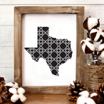 Texas Pattern Design SVG