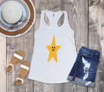 Smiley Star SVG