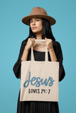 Jesus Loves 24:7 SVG