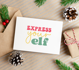 Express Your Elf Retro SVG