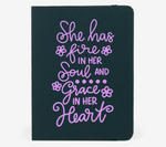 She Has Fire in Her Soul And Grace In Her Heart SVG