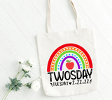Twosday Rainbow SVG