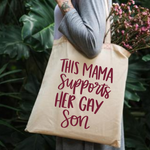 Mama Supports Gay Son SVG