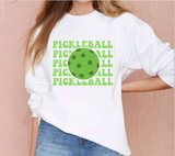 Retro Pickleball SVG