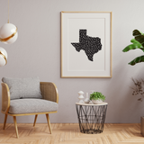 Texas Pattern Design SVG