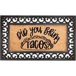 Funny Doormat - Did You Bring Tacos SVG