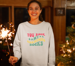 You Rock My Christmas Socks Retro SVG