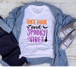 Thick Thighs and Spooky Vibes Colored SVG