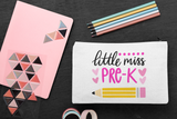 Little Miss Pre-K Svg