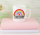 Twosday Rainbow SVG