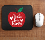 Teacher Glitter Apple Sublimation