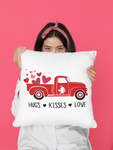 Valentine Red Truck SVG