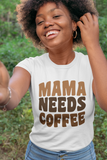 Mama Needs Coffee Retro SVG