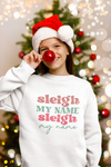 Sleigh My Name Retro SVG