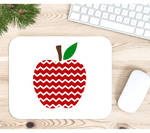 Chevron Patterned Apple SVG