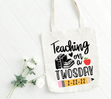 Teaching on a Twosday SVG