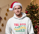 You Rock My Christmas Socks Retro SVG