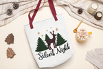 Silent Night Sublimation PNG