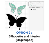 Layered Butterfly SVG