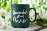 Remember Your Blessings SVG