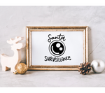 Santa Surveillance SVG