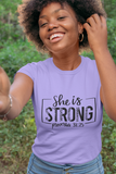 She is Strong SVG