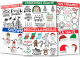 CHRISTMAS MEGA BUNDLE Volume 2 | 200 Designs