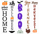 Fall Porch Sign SVG Bundle