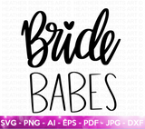 Bride Babes SVG
