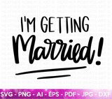 Getting Married and Drunk SVG