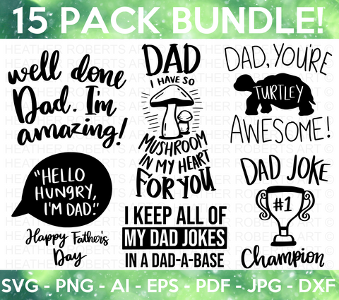 Funny Father's Day SVG Bundle