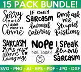 Sarcasm SVG Bundle