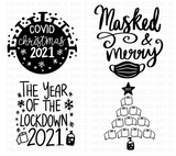 Christmas Quarantine SVG Bundle