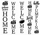 Fall Porch Sign SVG Bundle