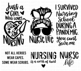 Nurse SVG Bundle