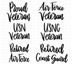 US Veteran SVG Bundle