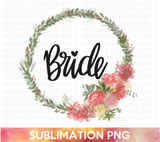 Bride Sublimation PNG