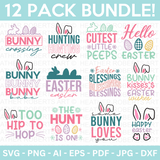 Easter (Colored) SVG Bundle