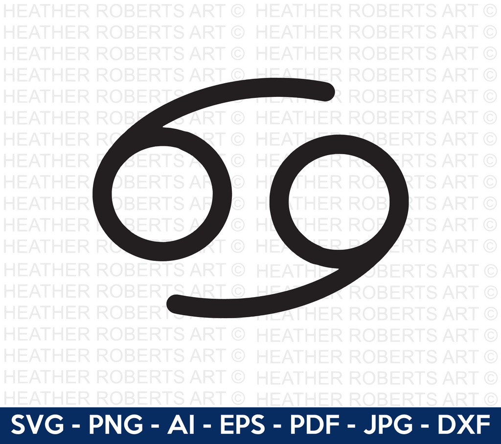 Customizable Cancer Sign Cancer zodiac sign svg 60 photos - Astrologytoyou.com