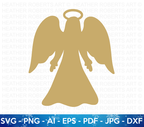 Christmas Angel SVG