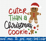 Christmas Cookie SVG