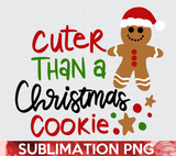 Christmas Cookie Sublimation