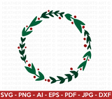 Christmas Wreath SVG