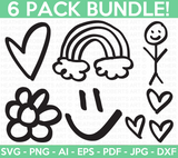 Doodle SVG Mini Bundle