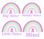 Easter Rainbow Collection SVG Bundle