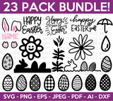 Easter Doodle SVG Bundle