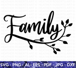 Family Cursive SVG