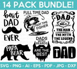 Fathers Day SVG, Bundle