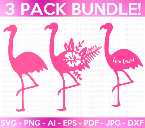 Flamingo SVG Bundle