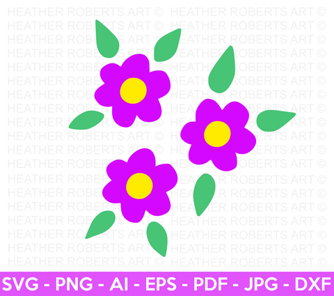 Flowers SVG